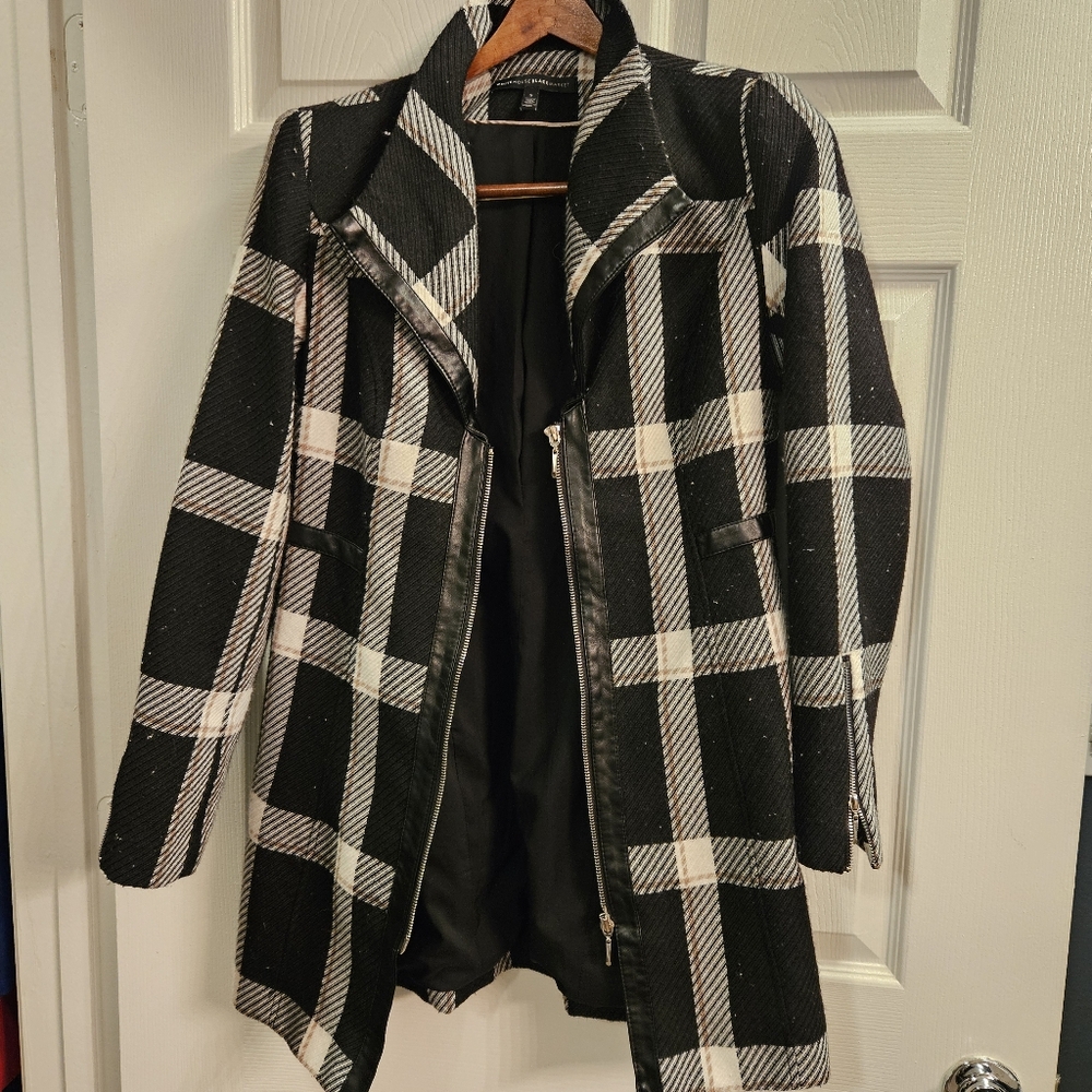 White House Black Market Trench Coat Size S